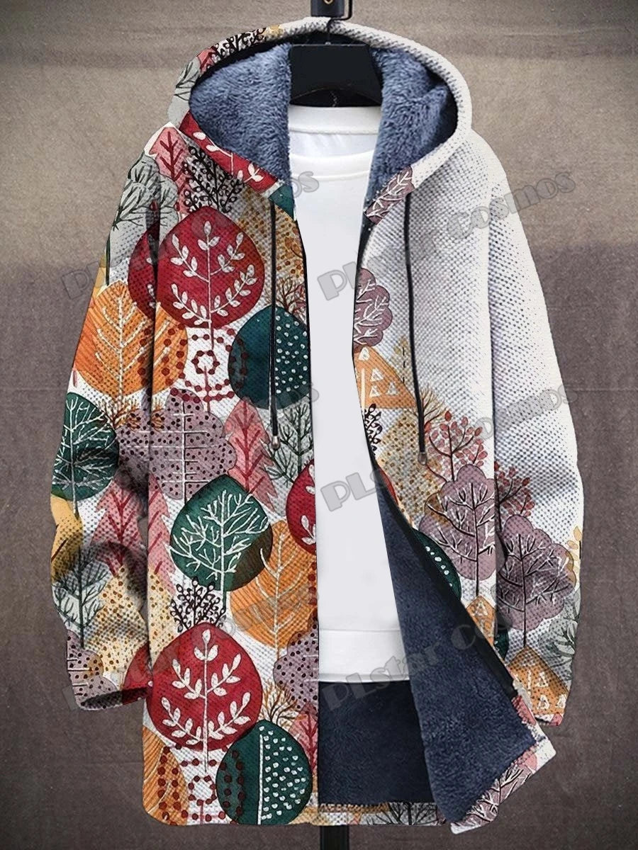 Abstract Art Cat Pattern Knit Pullover 3d Printed Winter Sweater For Unisex Casual Style