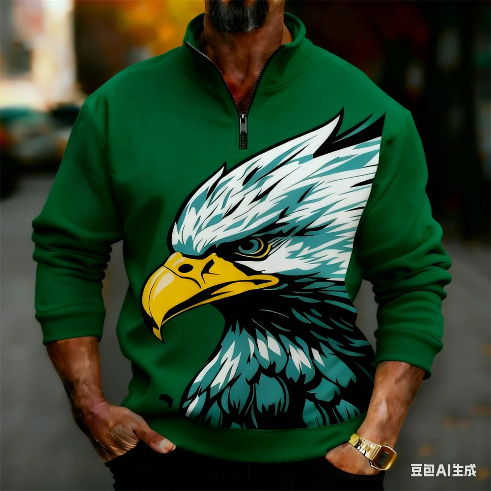 Alaska Air Force Wild Eagle Cool Cotton Hoodies