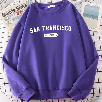 San Francisco California Themed Simple Sweatshirts