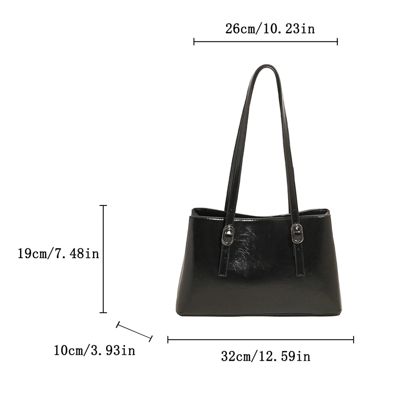 2025 Luxury PU Leather Tote Bag High Quality Large Shoulder Handbag For Women