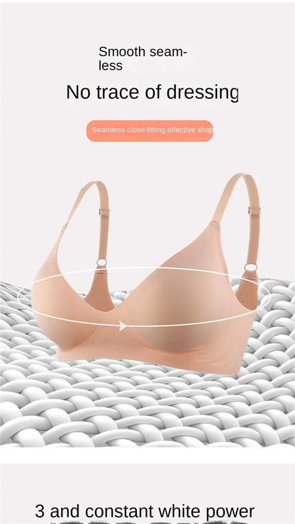 Externally Supported Push-Up Bra – Breathable Wire-Free Lift