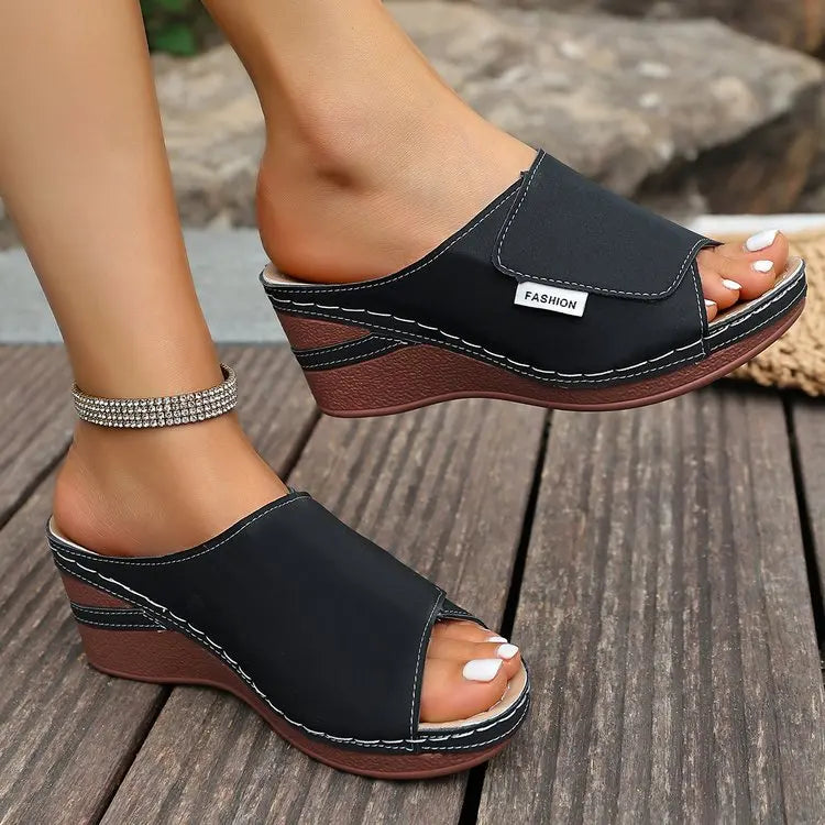 Womens Trendy Open Toe Summer Sandals