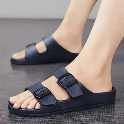 Minimalist White Beach Sandals for Your Next Summer Resort Vacation