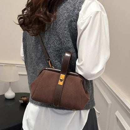 Fashionable Suede Crossbody Bags