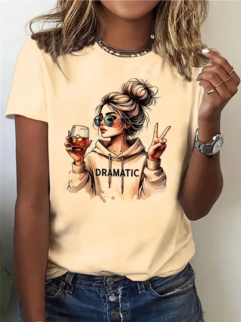 Dramatic Vibes Only: The Ultimate Streetwear Tee