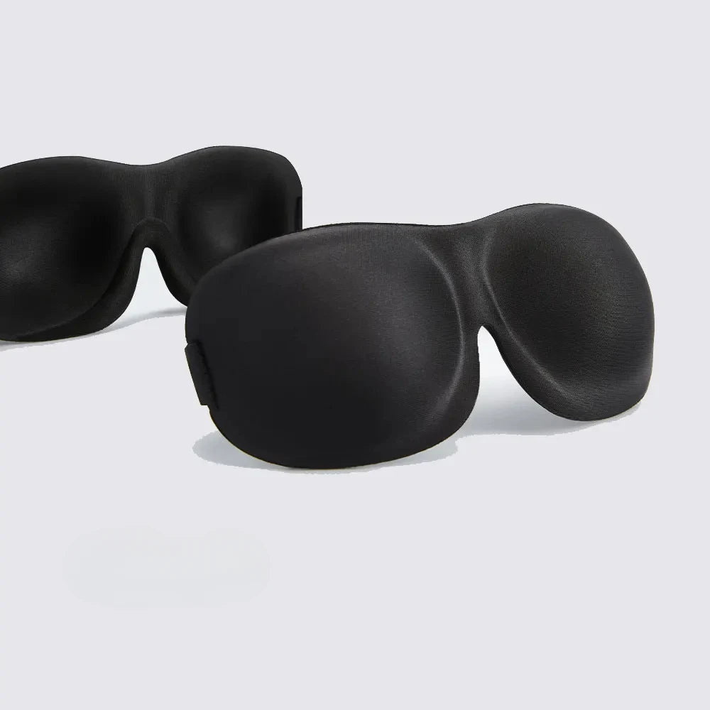Light Blocking 3D Sleep Mask Soft Breathable Eye Cover
