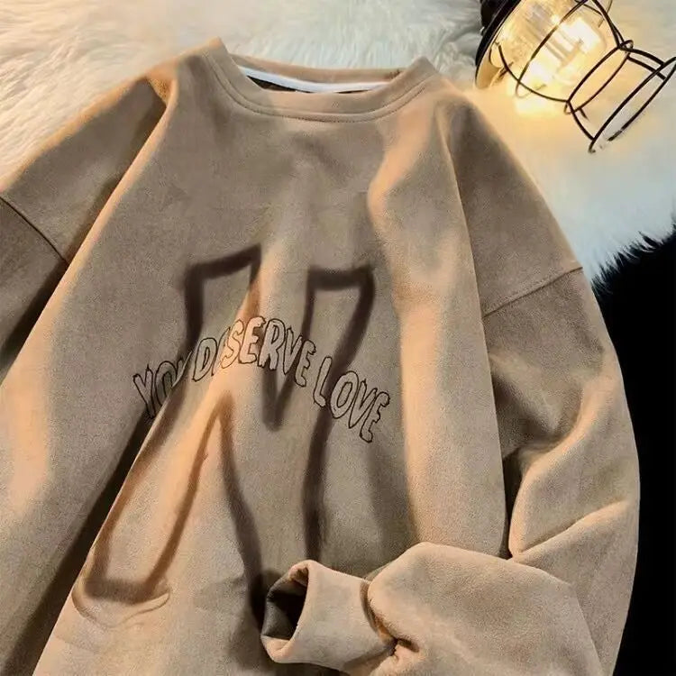 Retro Style Crewneck Men Winter Sweater