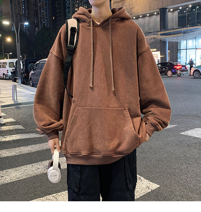 2025 Spring & Autumn Men’s Hoodies – Oversized Hip Hop Sweatshirt, Casual Streetwear