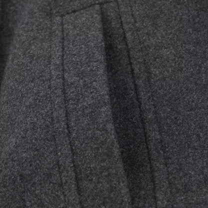 Classic Wool-Blend Overcoat – Elegant Long Coat for Women