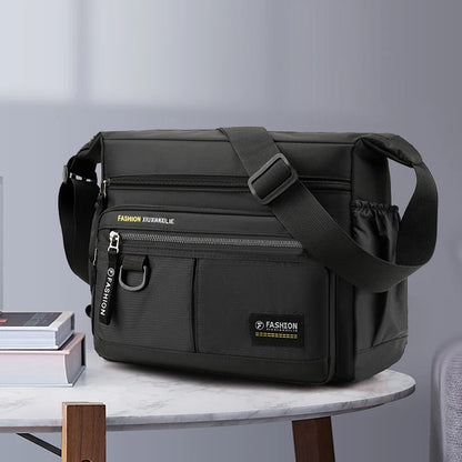 Mens Casual Shoulder Messenger Bag Stylish Crossbody Satchel For Everyday Use