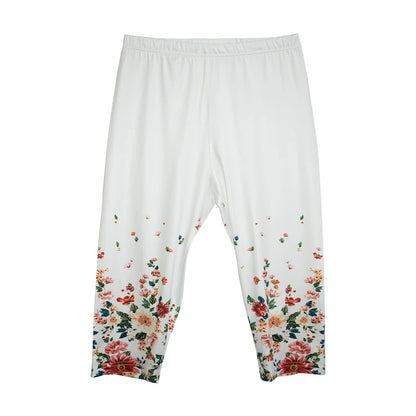 New Floral Capri Pants