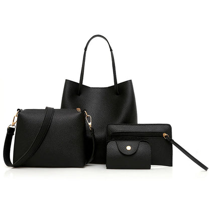 All In One Leather Handbag Sets