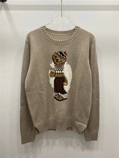 Womens Sweety Bear Cartoony Sweater