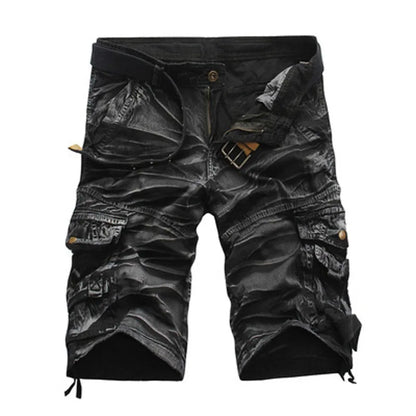 Mens Military Type Cotton Cargo Shorts