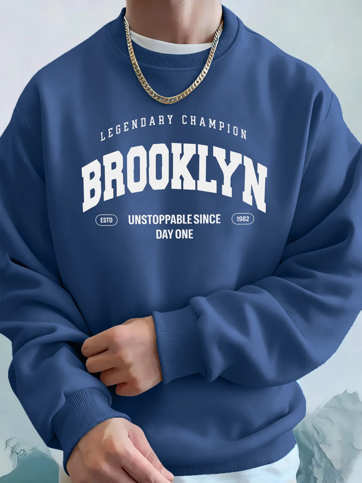 Womens Casual Superior Brooklyn Print Sweatshirts