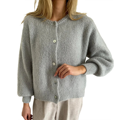 Casual Soft Single Breasted Cardigan Sweater