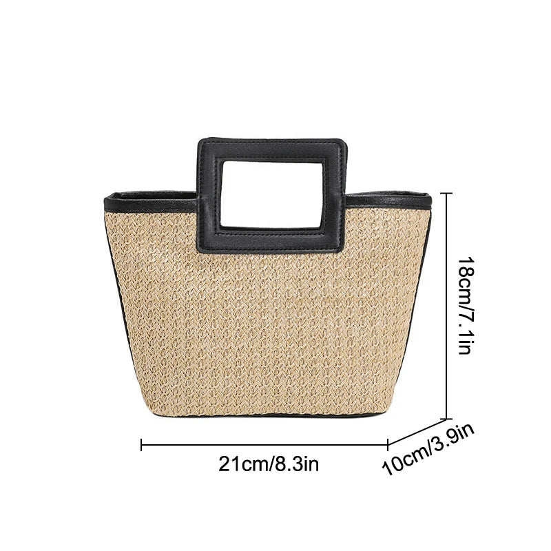 Large Straw Beach Bags
