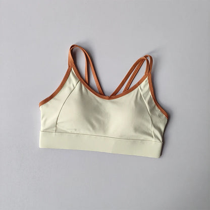 High Impact Push Up Sports Bra For Women Full Support Racerback Lightly Lined Underwire Shockproof Design