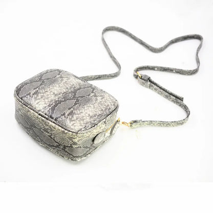 Women Pu Snake Skin Small Crossbody Bags