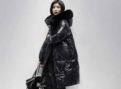 Thick Warm Loose Long Down Coats For Women