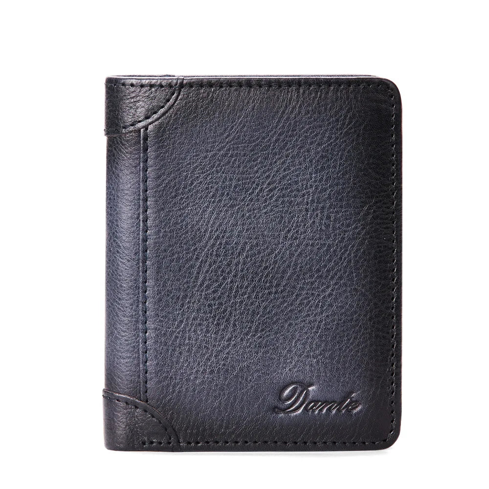 Refined Minimalist: Fold-Over Premium Leather Wallet