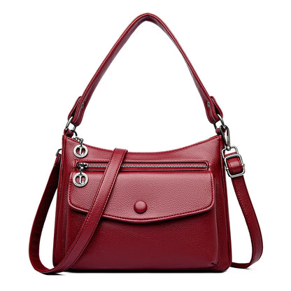 Womens Retro Leather Tote Bags