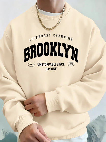 Womens Casual Superior Brooklyn Print Sweatshirts