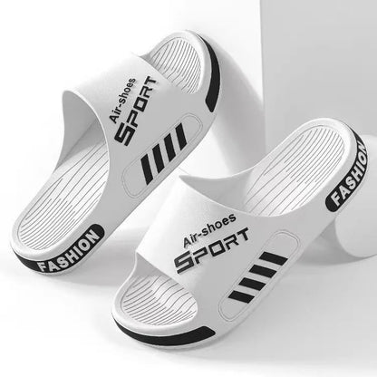 Non Slip Home Slippers Soft Sole Indoor Bathroom Flip Flops For Women Men Couples House Sandals Big Size