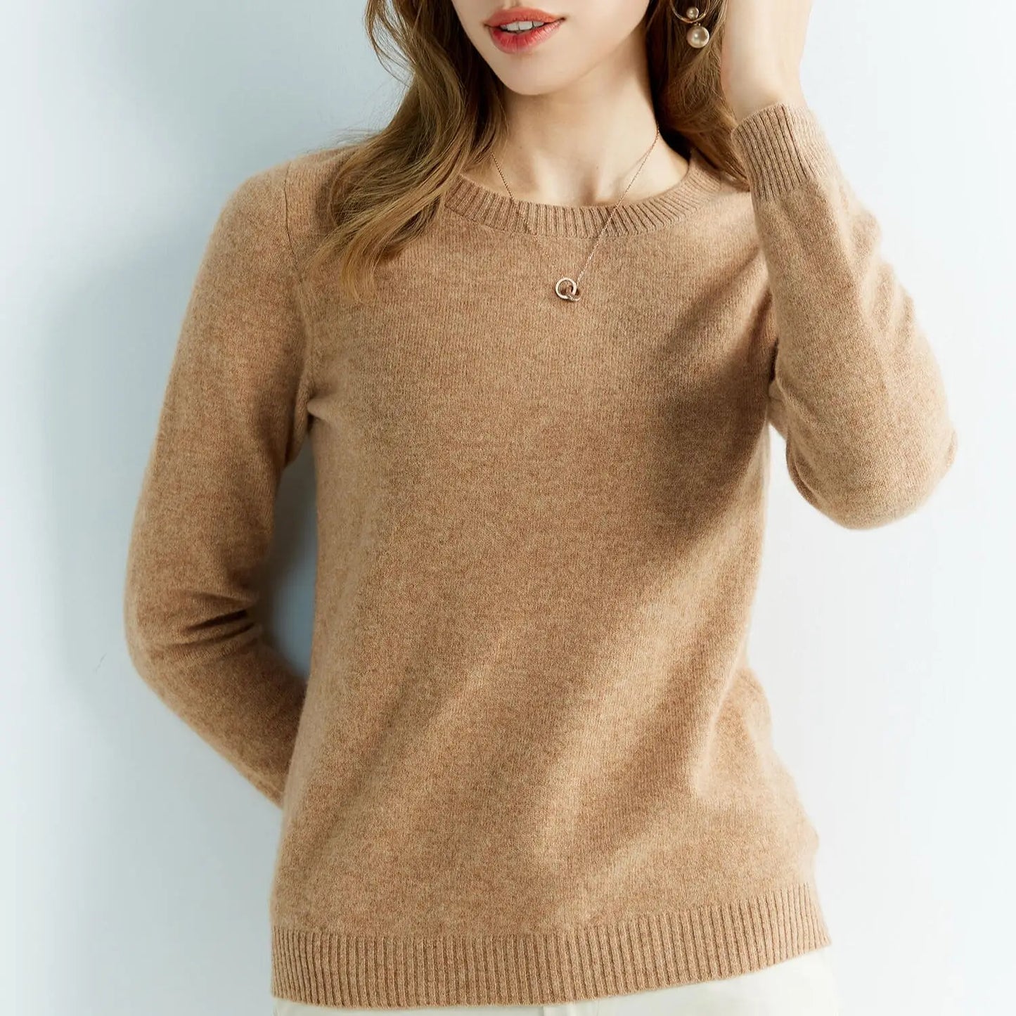 2025 New Thick Cashmere Sweater Women S Autumn Winter Knitted Pullover Tricot Jumper