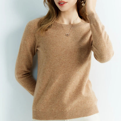 2025 New Thick Cashmere Sweater Women S Autumn Winter Knitted Pullover Tricot Jumper