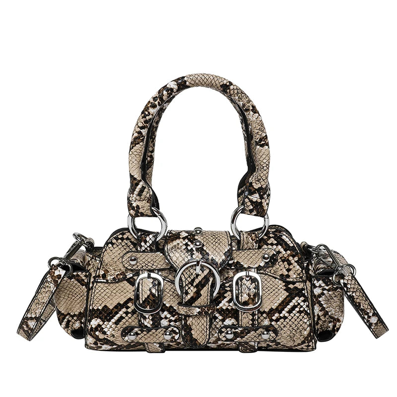 Designer Snake Skin Pattern Handbags