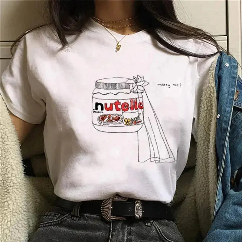 Womens My Biggest Love Nutella T Shirts
