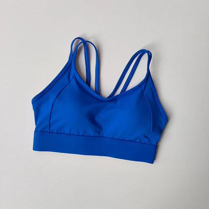 High Impact Push Up Sports Bra For Women Full Support Racerback Lightly Lined Underwire Shockproof Design