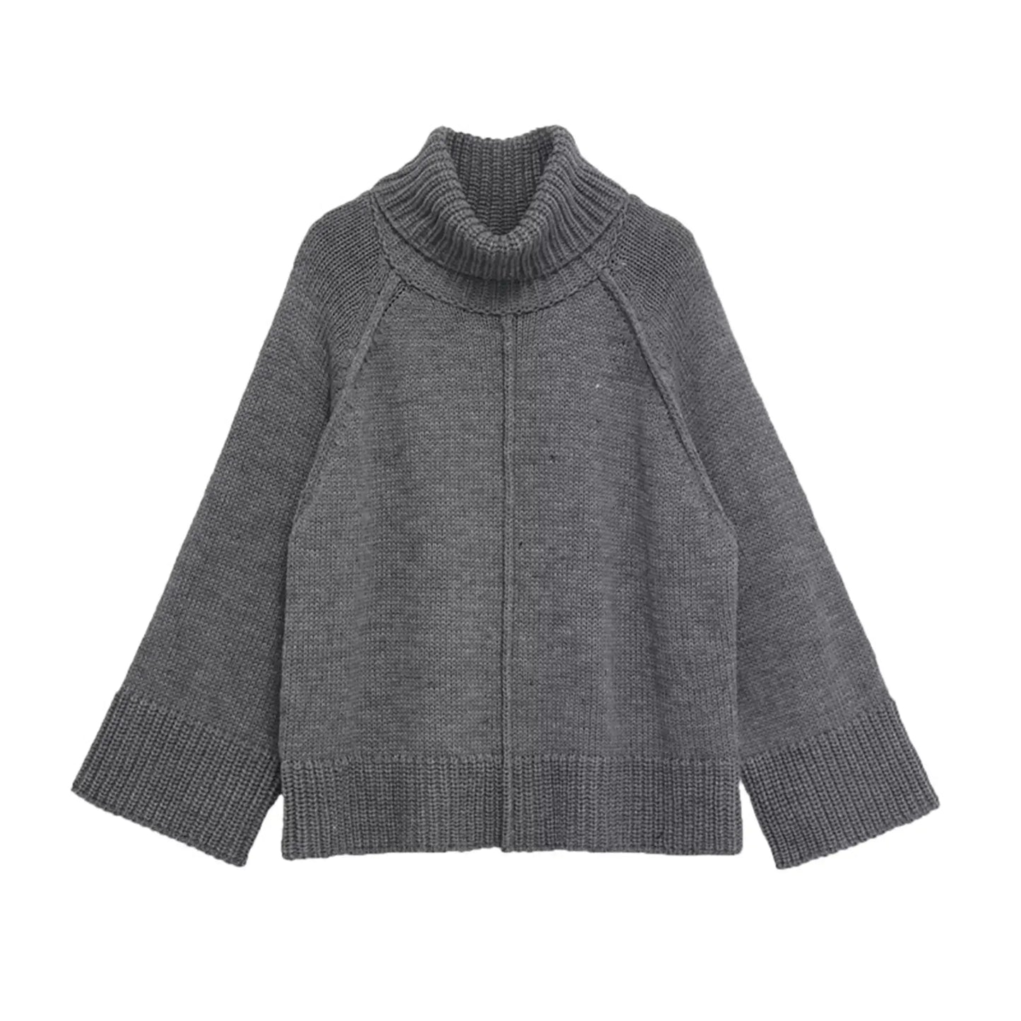 Casual Daily Winter Clothing Turtleneck Women Sweaters