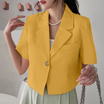 Chic Office Fashion Blazer Jackets