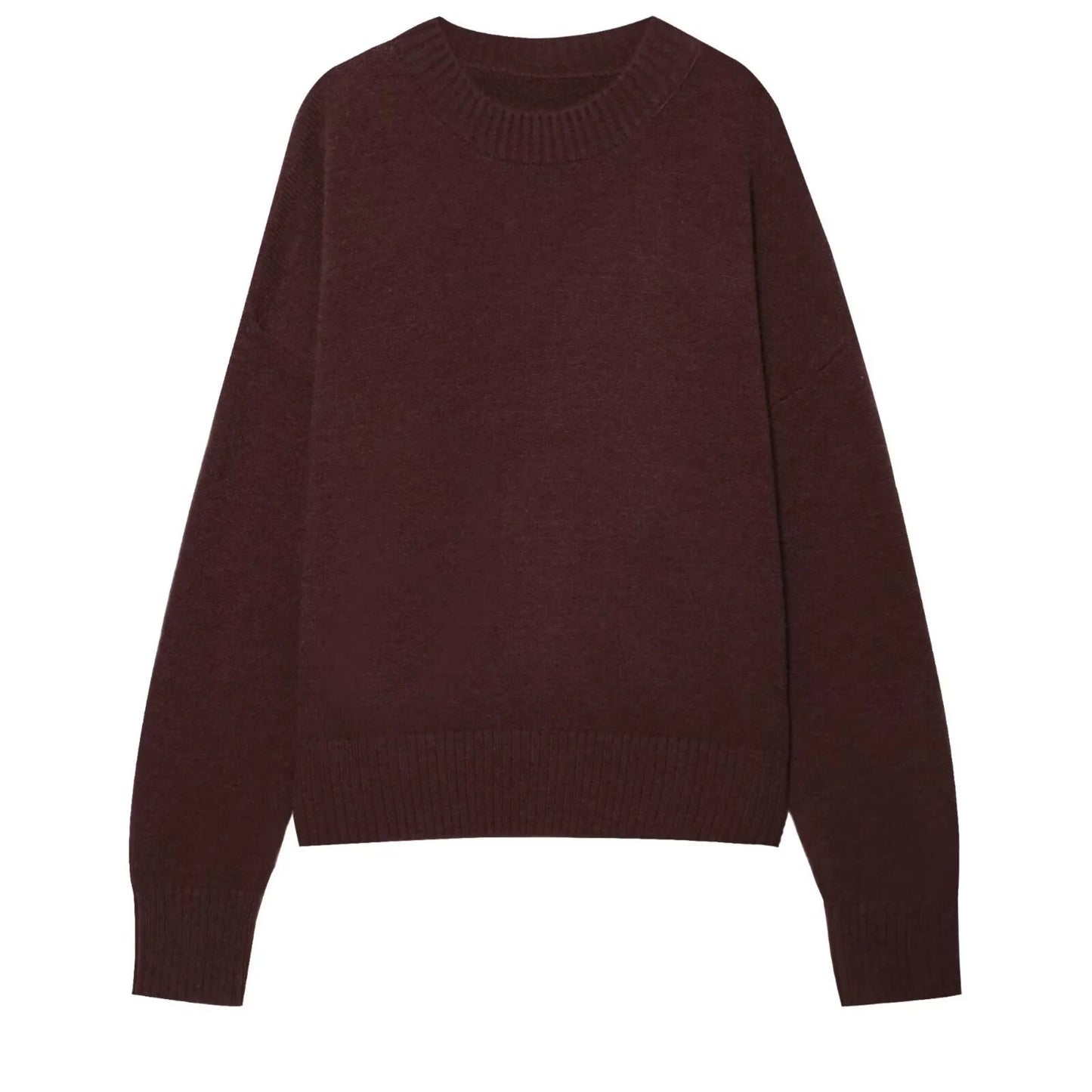 Casual Simple Solid Women Sweaters