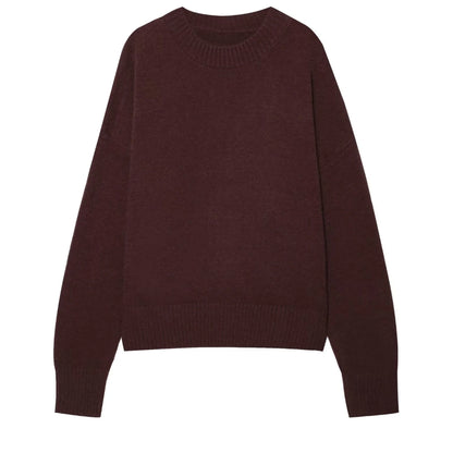 Casual Simple Solid Women Sweaters