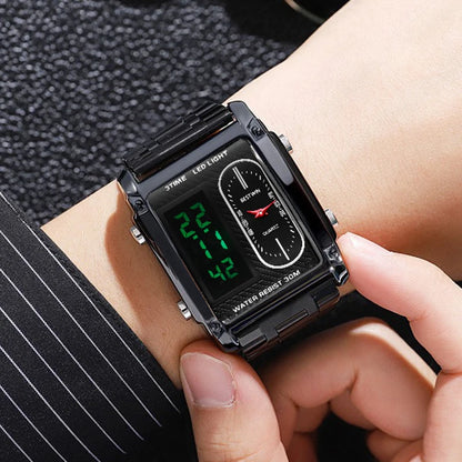 Mens Stainless Steel First Class Analog Dress Watches