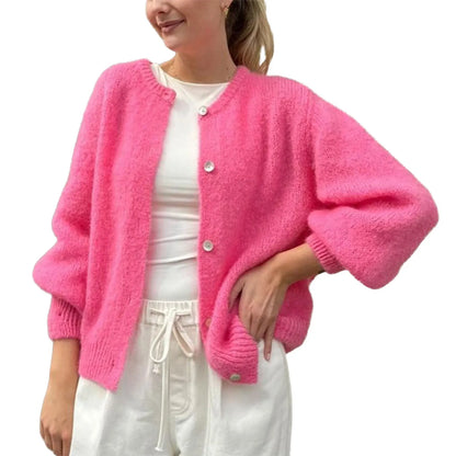 Casual Soft Single Breasted Cardigan Sweater