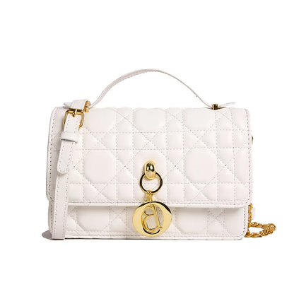 Chic Quilted Black Chain Flap Bag