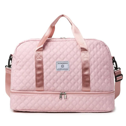 Big Belted Large Capacity Elegant Handbags