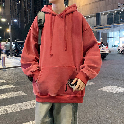 2025 Spring & Autumn Men’s Hoodies – Oversized Hip Hop Sweatshirt, Casual Streetwear