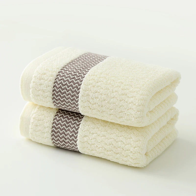 6pc Soft Absorbent Thick Cotton Hand Towels