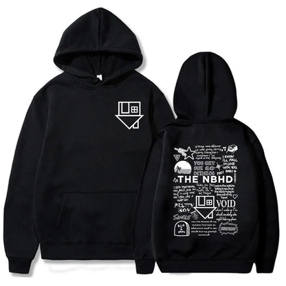 2356 What Is The Next One Printed Cotton Casual Hoodies