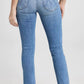 Casual Style High Waist Women Straight Jeans