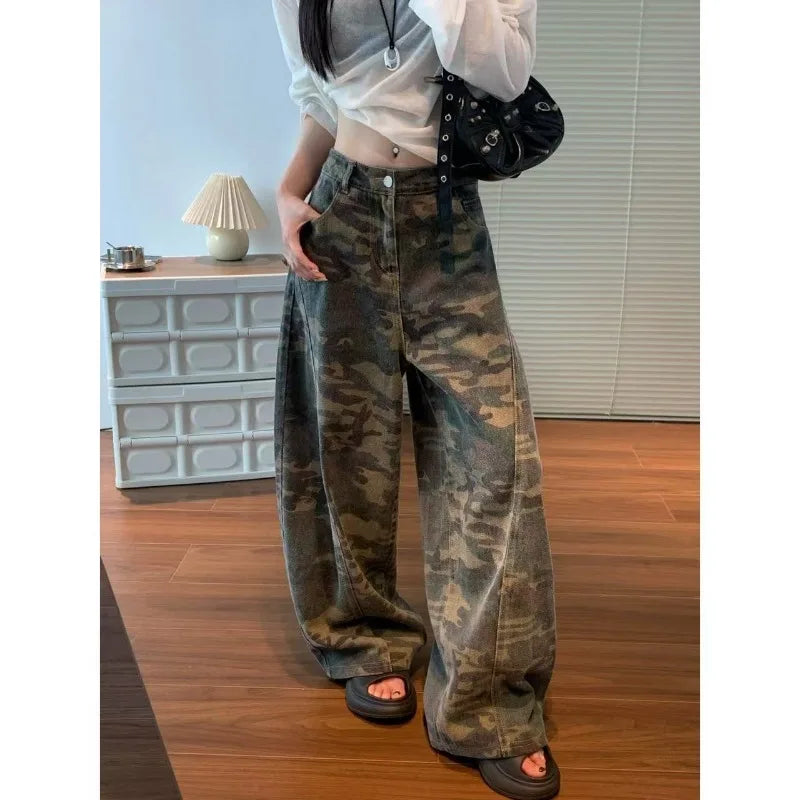 New Camouflage Loose Pants
