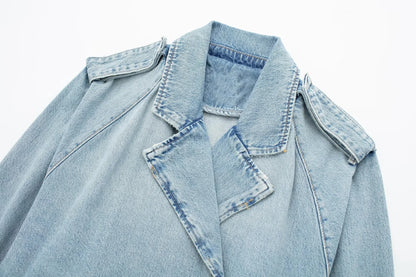 Chic Crop Denim Jackets