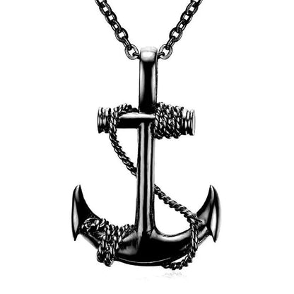 Sailor Style Stainless Steel Anchor Necklaces