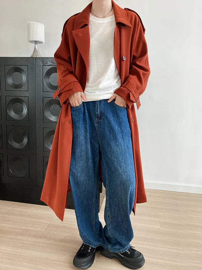 Women Vintage Windbraker Trench Coats