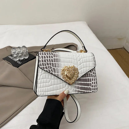 Women Small Stone Pattern Crossbody Bags